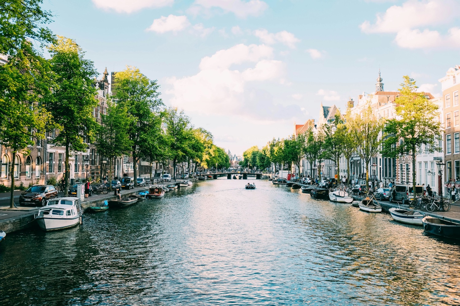 Netherlands skyline