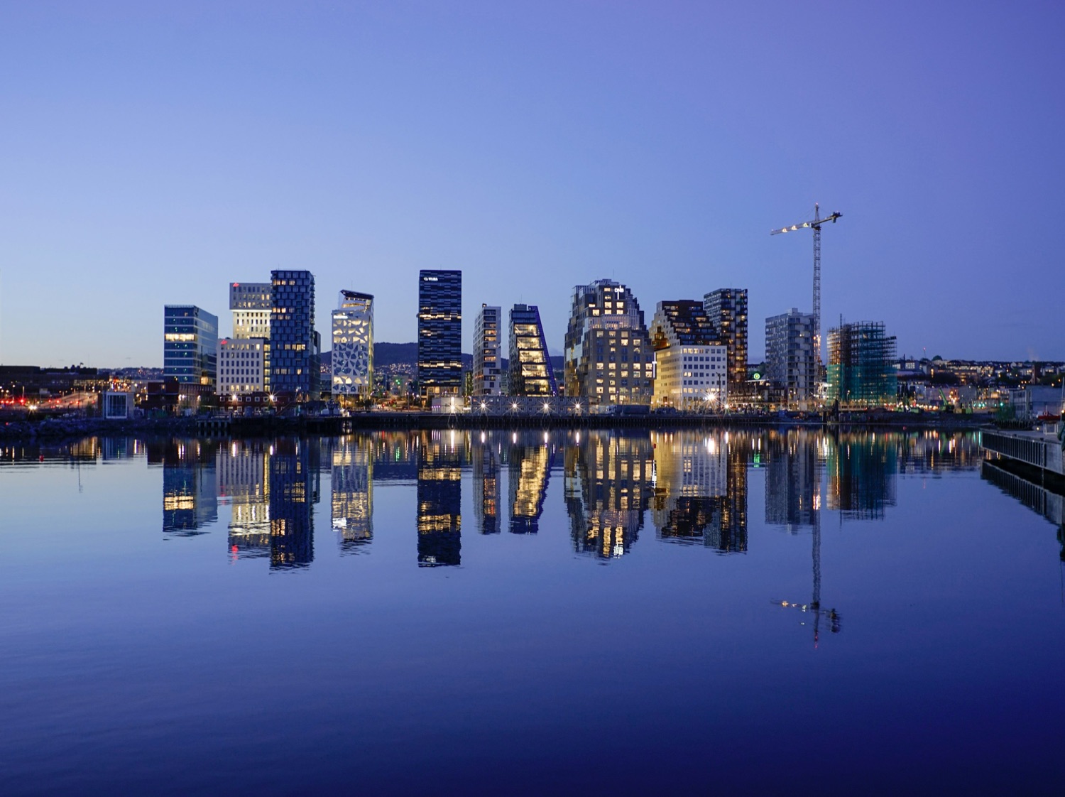 Norway skyline